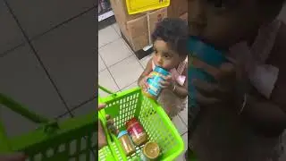 #Shopping freak #cutebaby #funny
