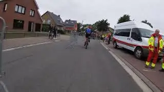 Start van het BK 🇧🇪 MTB Streetrace Zarren 2022 Cat.40+ Masters