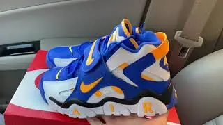 Nike Air Barrage Mid Racer Blue Rams sneakers