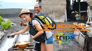 Traditional Salt Mining Kusamba - Bali Indonesia