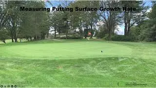 Using growth rate data to optimize putting surface management and performance.