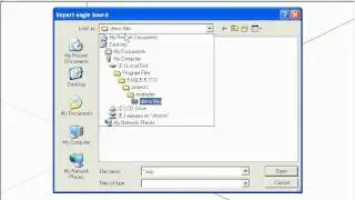 eagleUp tutorial part 3 : simple export and import example