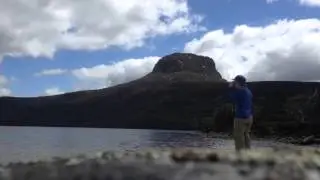 Overland Track 2015 - Day 2 - Time-lapse over lunch, with Lake Will and Barn Bluff