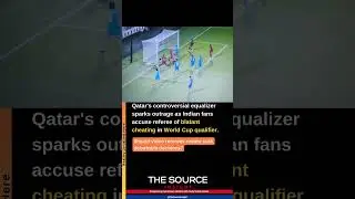 Qatar outrage as Indian fans accuse referee of'blatant cheating in World Cup qualifier