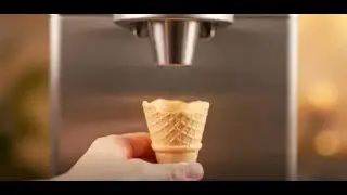 Surprise Dessert: Watch a Soft Serve Machine Make Baby Cats🍦!
