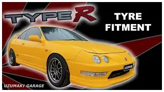 Honda Integra Type R Fitment Perfection YOKOHAMA AD08R DC2 CE28 RAYS