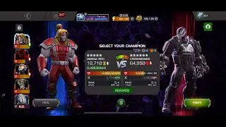 Act 6.1.6 Crossbones Boss Fight - Omega Red + Ghost - NO REVIVES! - Marvel Contest Of Champions