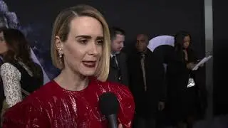 Glass New York Premiere - Itw Sarah Paulson (official video)