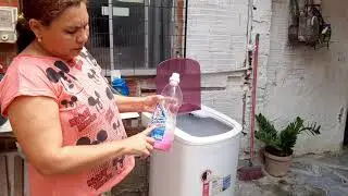LAVAGEM DE ROUPA NO TANQUINHO 2021