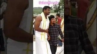 Singer Rahul siplaganj Spotted_ Tirumala Tirupathi Devasthanam @myna9 #rahulsipligunj #tirumala