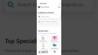 The Doctor is in! Now Serving App. Medical Check up. Virtual or Clinic Visit.