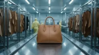 Inside the Mushroom Leather Facility &ndash; (Full Process) How Luxury Bags Are Made