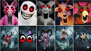99 Night In The Forest - & More Different Similar Versions Jumpscrares Roblox 