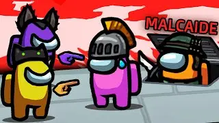 ¡VEGETTA HACE DE TERCER IMPOSTOR, FINAL ÉPICO! | Malcaide Among Us