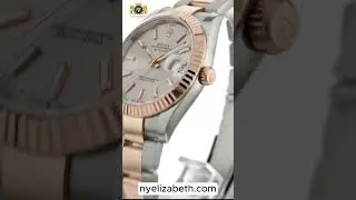 ROLEX DATEJUST SUNDUST BAR OYSTER BRACELET WATCH