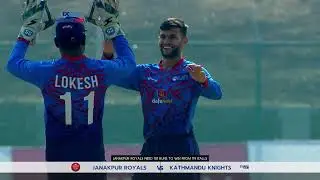 NepalT20 League Highlights- MATCH 17 Janakpur Royals vs Kathmandu Knights