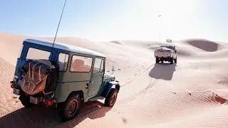 FJ40 in the Sahara - Acclimating to the dunes - Part 1