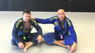 Marcio Laselva omoplata Sweep into a inverted triangle submission