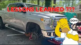 Перед установкой комплекта для лифта на Toyota Tundra 🚨 Посмотрите это или пожалеете!