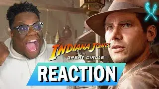 FIRST LOOK! Indiana Jones and the Great Circle Official Gameplay Reveal Trailer REACTION