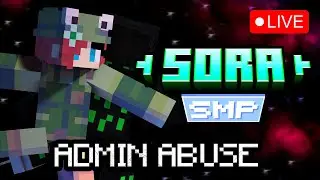 🔴 (YOU CAN JOIN) SORA SMP ADMIN ABUSE (MY BIRTHDAY!) #shorts #live