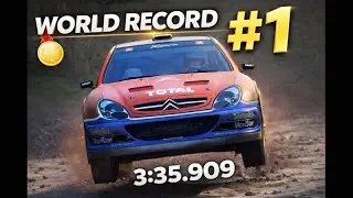 WORLD RECORD🥇| 3:35.909 | Fedw Fain | Xsara WRC | Assetto Corsa Rally