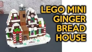 How to Fit the LEGO Mini Gingerbread House (40337) into a Custom LEGO City