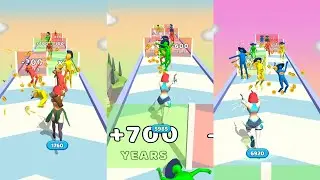 Human Evolutionrun 3d in All Levels Max Level Gameplay iOS & Android Walkthrough