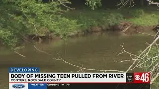 Body of missing teen pulled from Yellow River in Rockdale County