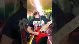 Heavy Metal Guitar Jam Lead Shred Solo Improvisation Over Backing Track Schecter Cygnus 7 String