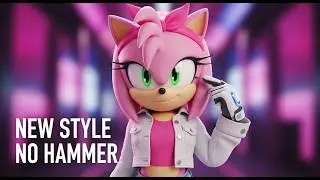 Реакция Shadow на K-pop Sonic?! Танцевальный баттл Эми в неоновых тонах