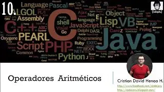 10. Qu&eacute; son los Operadores Aritmeticos - Curso fundamentos de programaci&oacute;n.
