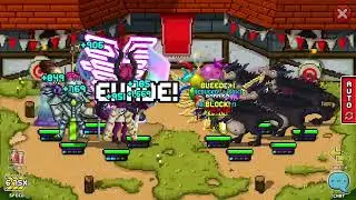 Just playing A video game On #steam Named (Bit heros)