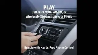 BOSS Audio Systems 616UAB Multimedia Car Stereo  Bluetooth Audio and Hands-Free Calling #TECH #AUDIO