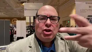 CES2020: Dr. Caro from Dimensions Robotics is a rehab training tool for stoke victims.