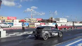 Petros Taxopoulos Runs a new European Record in the RTMG FWD Seat Ibiza - 7.29 @181MPH