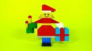 How To Make Lego CHRISTMAS ELF GIRL  - 10664 LEGO&reg; Bricks and More Creative Tower Tutorial