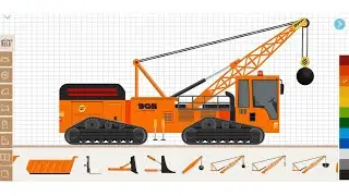 Building a Epic Wrecking Ball Crane Truck in Labo Simulator