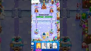 &ldquo;Snowstorm&rdquo; mode #clashroyale #mobilegame #gaming