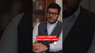 I processi mediatici? Sono i politici a volerli