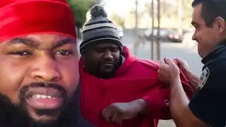 Cop RKO'S Black Homeless Man In A Wheelchair
