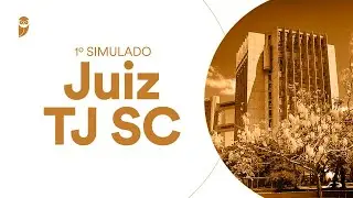 1&ordm; Simulado Juiz TJ SC - Corre&ccedil;&atilde;o