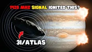 3I/ATLAS Sends a 1420 MHz Signal That Ignites an Explosion on Jupiter