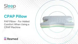 CPAP Pillow - For Added Comfort When Using a CPAP Machine
