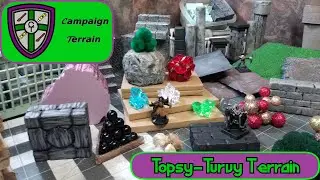 0020 Topsy-Turvy Terrain (TTRPG, Palladium, D&D, Pathfinder, Warhammer)