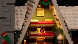 BrickBling Light Kit For LEGO Elf Club House 10275 Sound Version