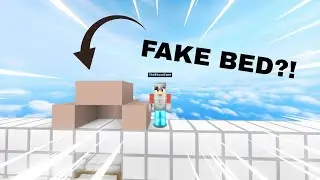I MADE A FAKE BED DEFENSE IN BEDWARS BLOXD.IO?!