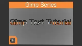 Gimp Tutorial - Multi colored text