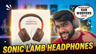 BUILT-IN🔊Subwoofer in Headphones?!🔥| Sonic Lamb🐑 Headphones Review 🎧