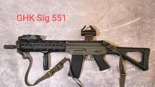 GHK Sig 551 setup